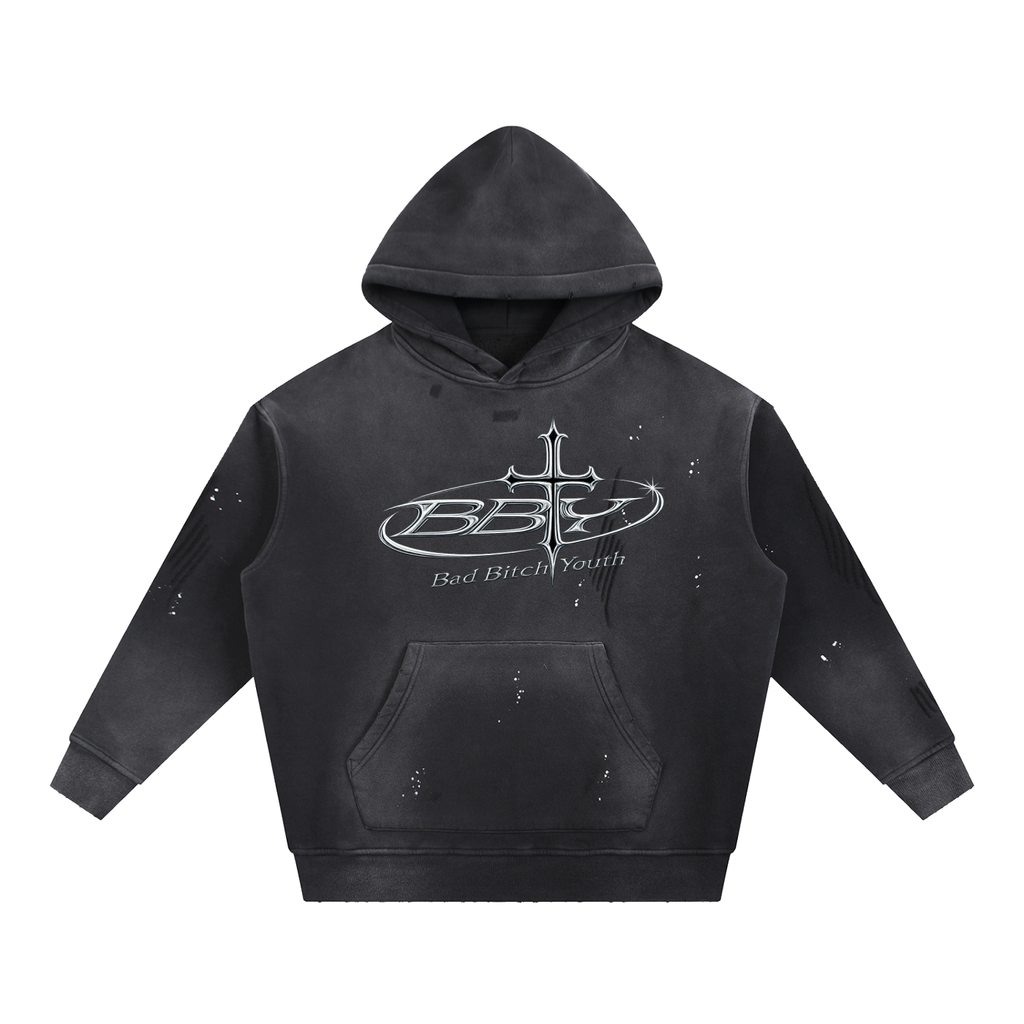 BBY Vintage Washed Fleece Hoodie